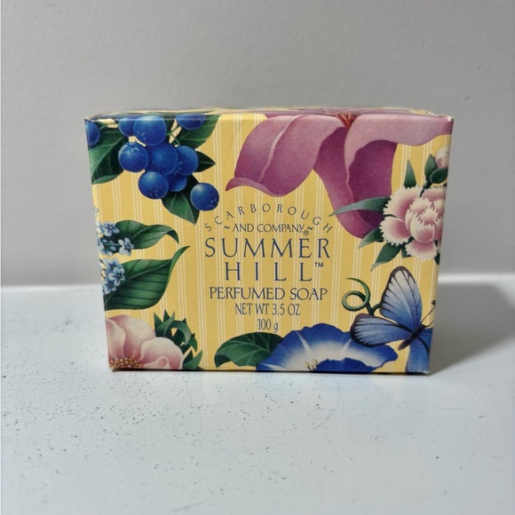 Crabtree & Evelyn Summer Hill Scented Soap Scarborough Company Vintage - Picture 4 of 5
